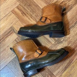 Frye Veronica shearling boots